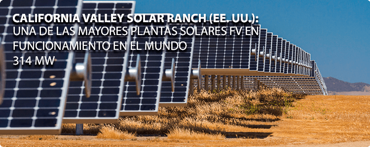Planta de energia solar

