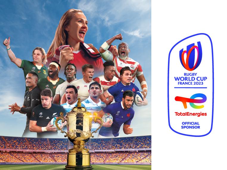 TotalEnergies, Sponsor Oficial de la Copa Mundial de Rugby 2023